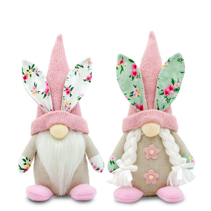 2 Pcs Easter Gnomes Decor, Spring Gnomes Plush